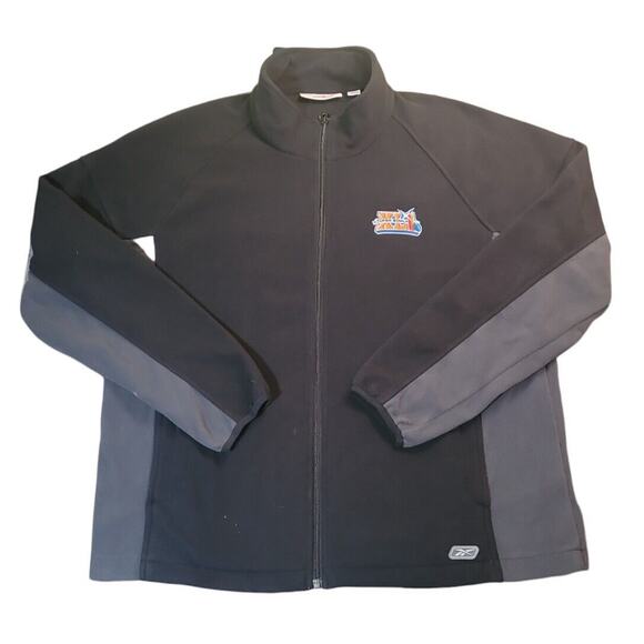 Reebok NFL Super Bowl XLI Jacket Bears vs Colts Men’s L Black Gray EUC - Picture 1 of 7